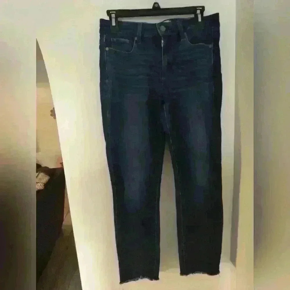 Paige skyline skinny denim jeans size 28/26 #183